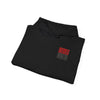 Tampa Bay Fans  Never Waver  w Leopard Football Unisex Heavy Blend™ Hoodie - Perfect for Sports Fans