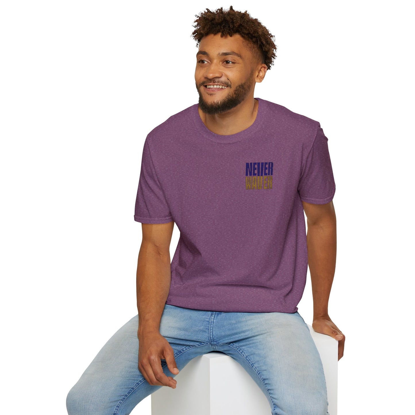 Baltimore Fans Never Waver Unisex Softstyle T-Shirt