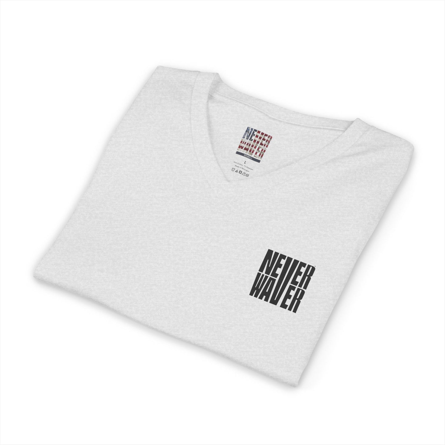 Never Waver Tequila, Tacos, & Friends T-Shirt Unisex V-Neck Tee