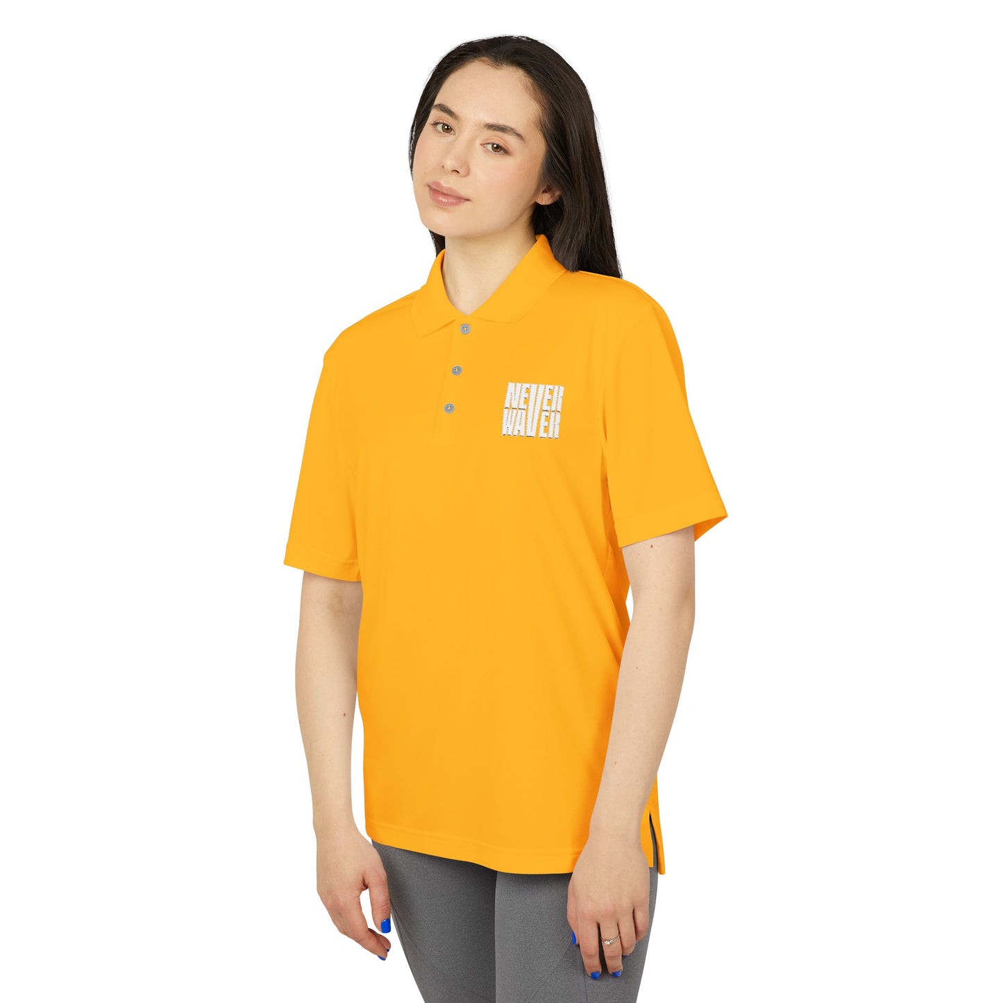 Never Waver adidas Unisex Performance Polo