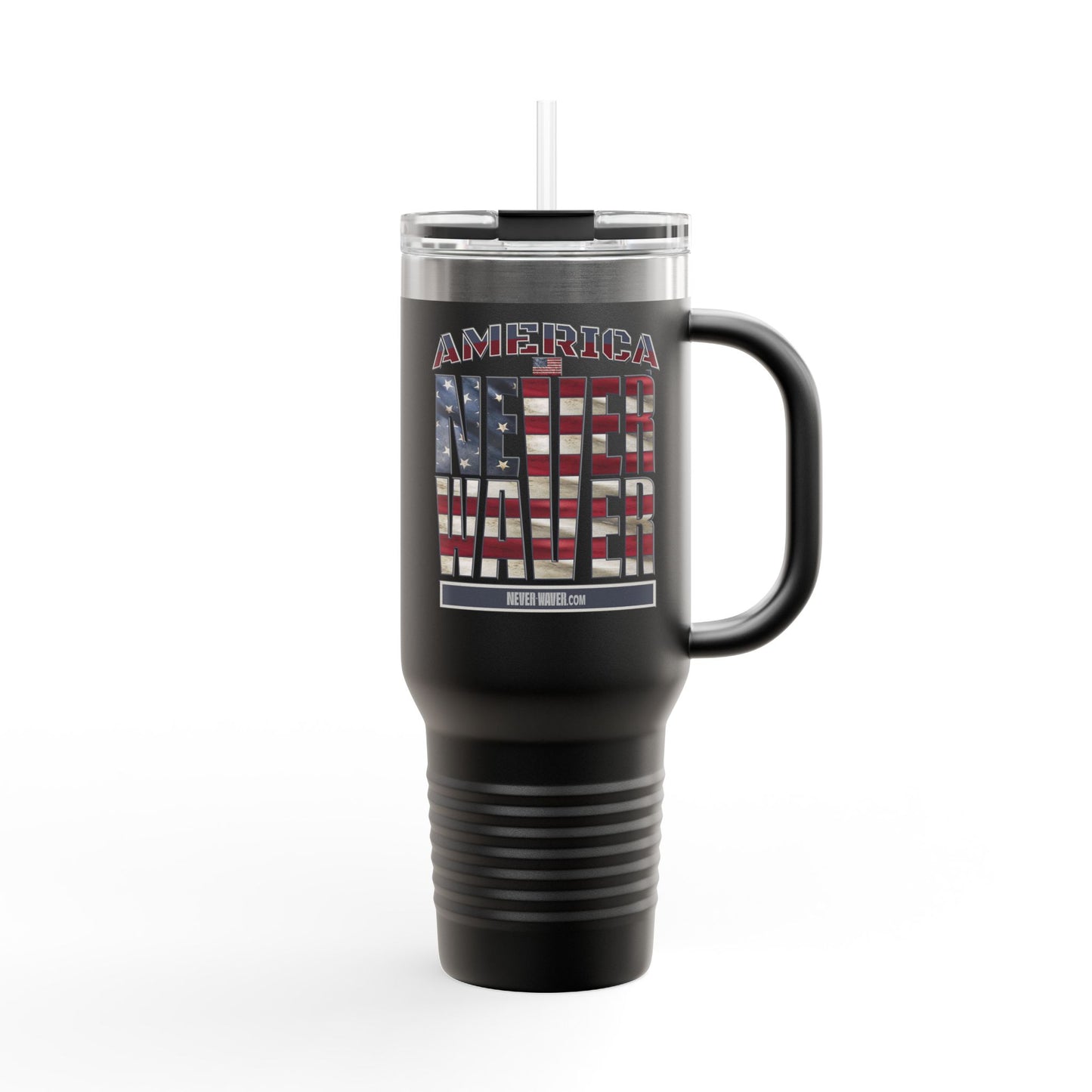 America Never Waver 40oz Insulated Travel Mug