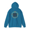Eco-Friendly Unisex Hoodie: "Never Waver Save Water Drink Tiki Drinks"