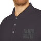Never Waver Embroidered adidas Unisex Performance Polo