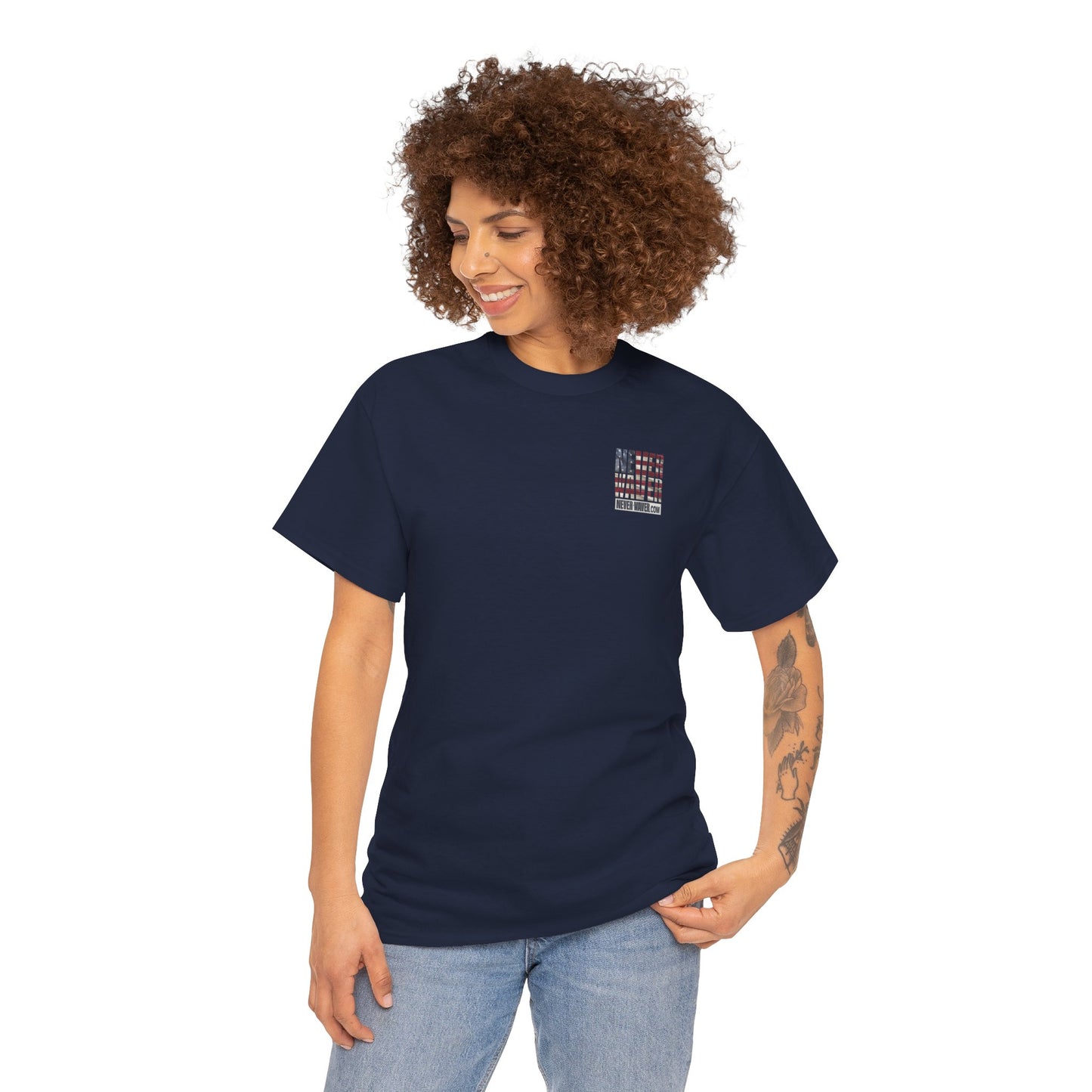 Never Waver Unisex Heavy Cotton Tee