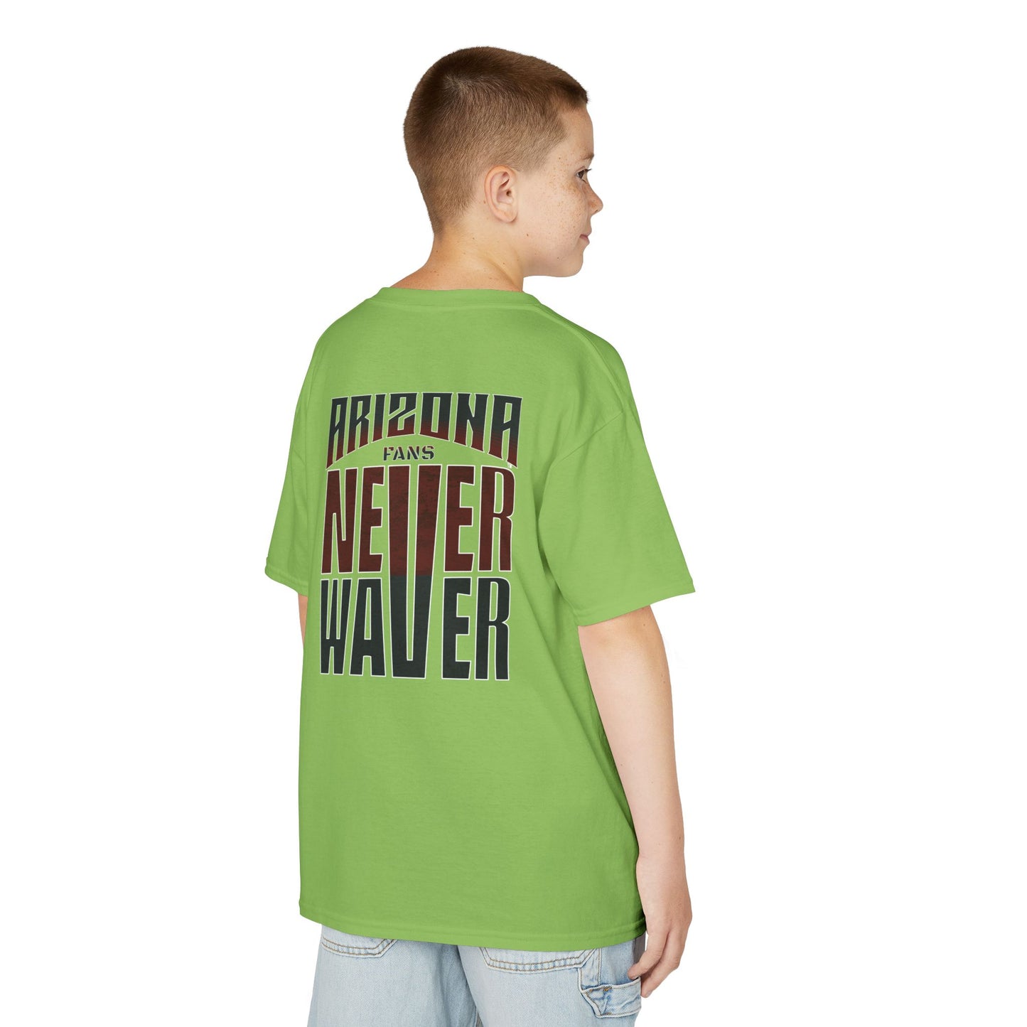 Arizona Fans Never Waver Kids Heavy Cotton™ Tee