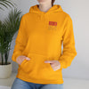 Kansas Fans Never Waver W-Leopard Football Unisex Heavy Blend™ Hooded Sweatshirt