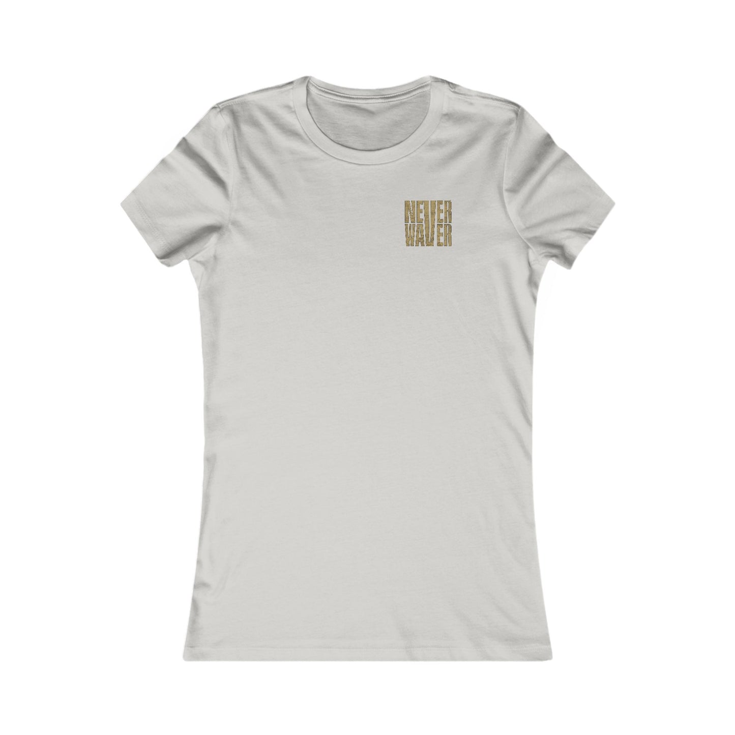 New Orleans Fans Never Waver W-Leopard Football Women's Favorite Tee