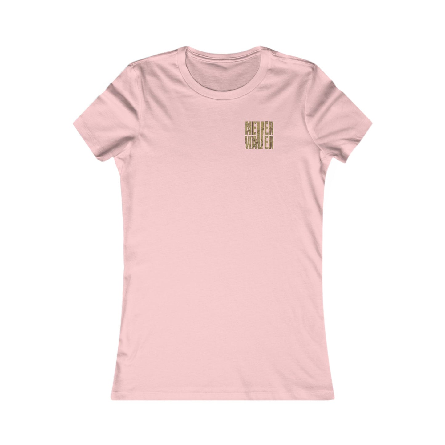 New Orleans Fans Never Waver W-Leopard Football Women's Favorite Tee