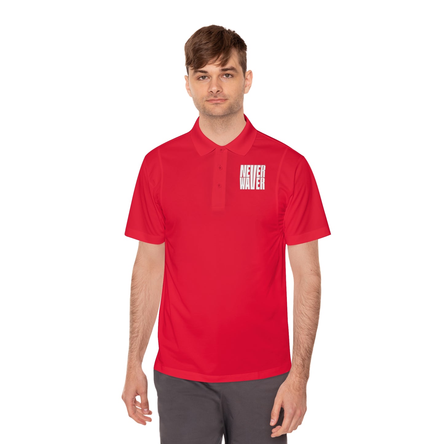 Never Waver Men's Sport Polo Shirt