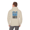 Carolina Fans Never Waver Hooded Sweatshirt | Unisex Heavy Blend™ | Casual Comfort for Fans