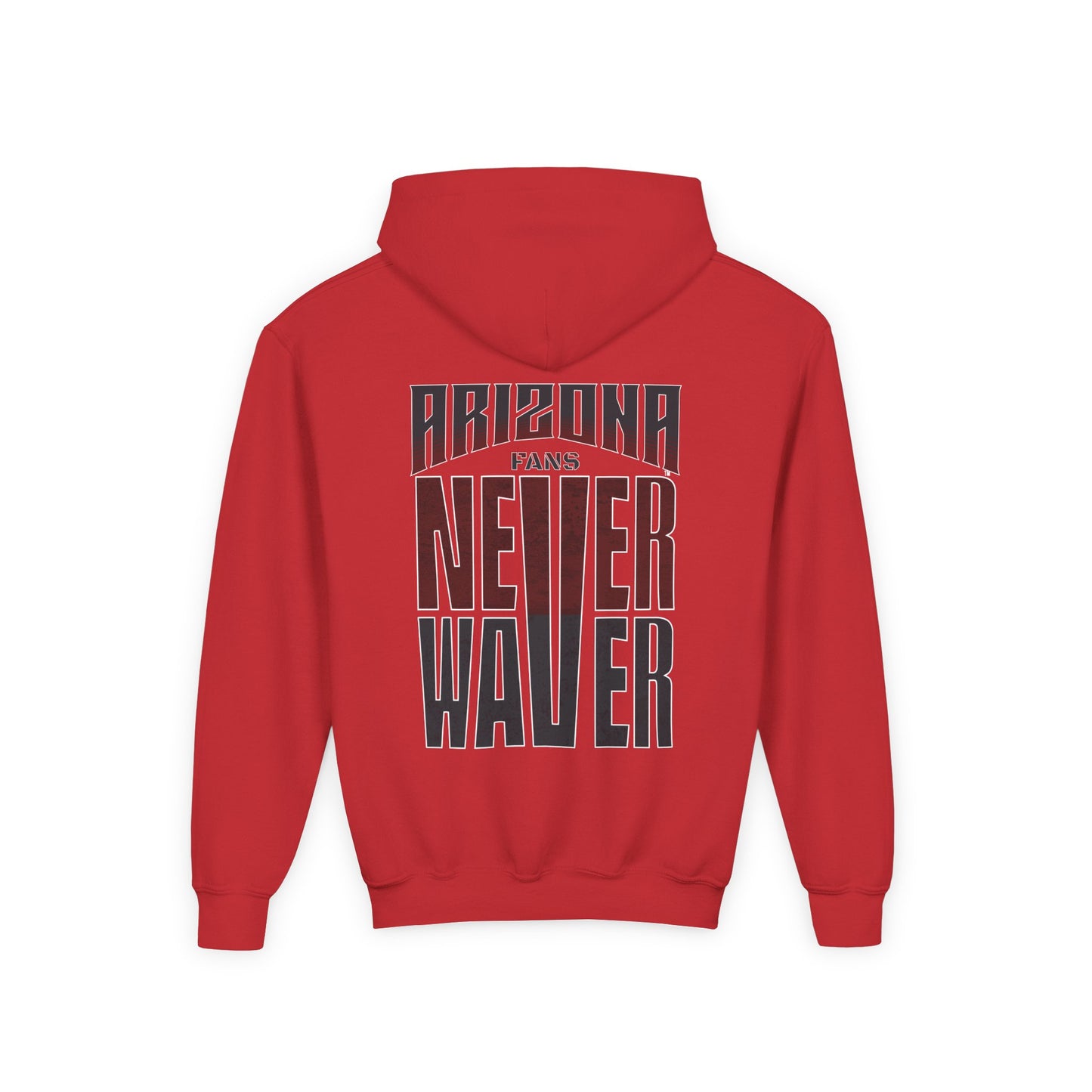 Arizona Fans Never Waver Youth Heavy Blend Hooded Sweatshirt