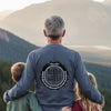 Unisex Long Sleeve Pocket T-Shirt - Never Waver PAPA Because Grandpa Is For Old Guys Design