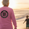 Unisex Long Sleeve Pocket T-Shirt - Never Waver PAPA Because Grandpa Is For Old Guys Design