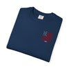 'Never Waver Husband Daddy Protector Hero ' Design Unisex Garment-Dyed T-Shirt