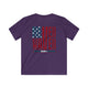 Never Waver® Stylized American Flag Kids Softstyle Tee