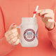 Keep Calm Never Waver and Golf On Mason Jar Cup - Perfect for Golf Lovers!
