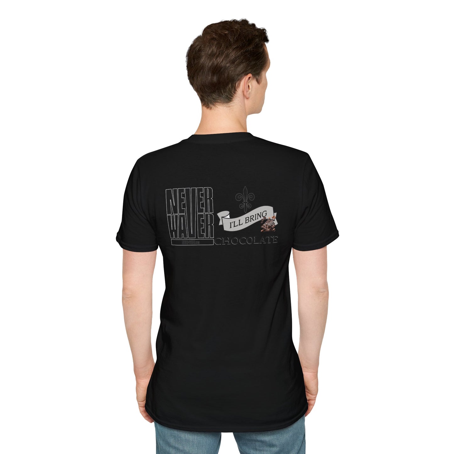 Never Waver I'll Bring The Chocolate Unisex Softstyle T-Shirt