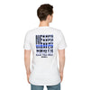 Never Waver Back The Blue  Unisex Softstyle T-Shirt