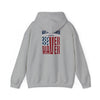 'New York Fans Never Waver' American Flag Design Unisex Heavy Blend™ Hoodie
