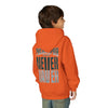 Philadelphia Fans Never Waver Youth Heavy Blend Hooded Sweatshirt