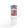 New York Fans Never Waver Insulated Travel Mug, 40oz
