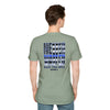 Never Waver Back The Blue  Unisex Softstyle T-Shirt