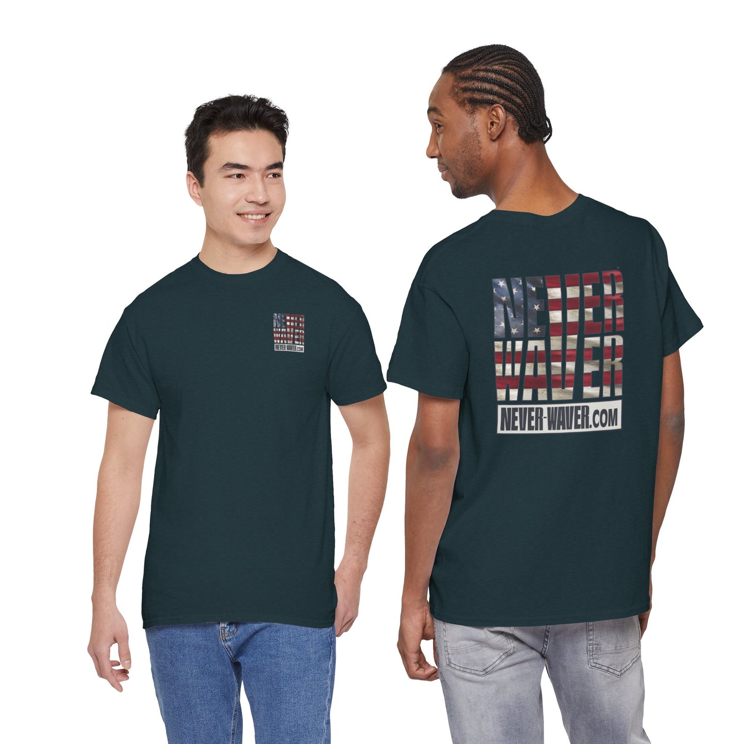 Never Waver Unisex Heavy Cotton Tee