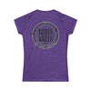 Never Waver Save Water Drink Wine Women's Soft Style Tee