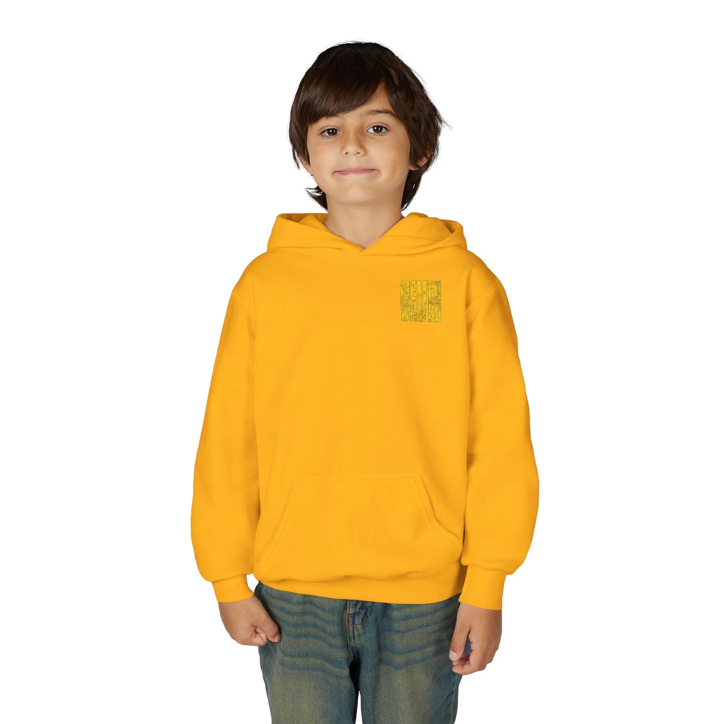 Los Angeles  Fans Never Waver Youth Heavy Blend Hooded Sweatshirt