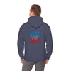 'Tennessee Fans Never Waver W Leopard Football' Casual Comfort for Team Fans Unisex Heavy Blend™ Hooded Sweatshirt