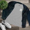 Never Waver” Jesus bold, eye-catching design that reflects a steadfast faith and confidence in Christ. Women's Cotton Tee