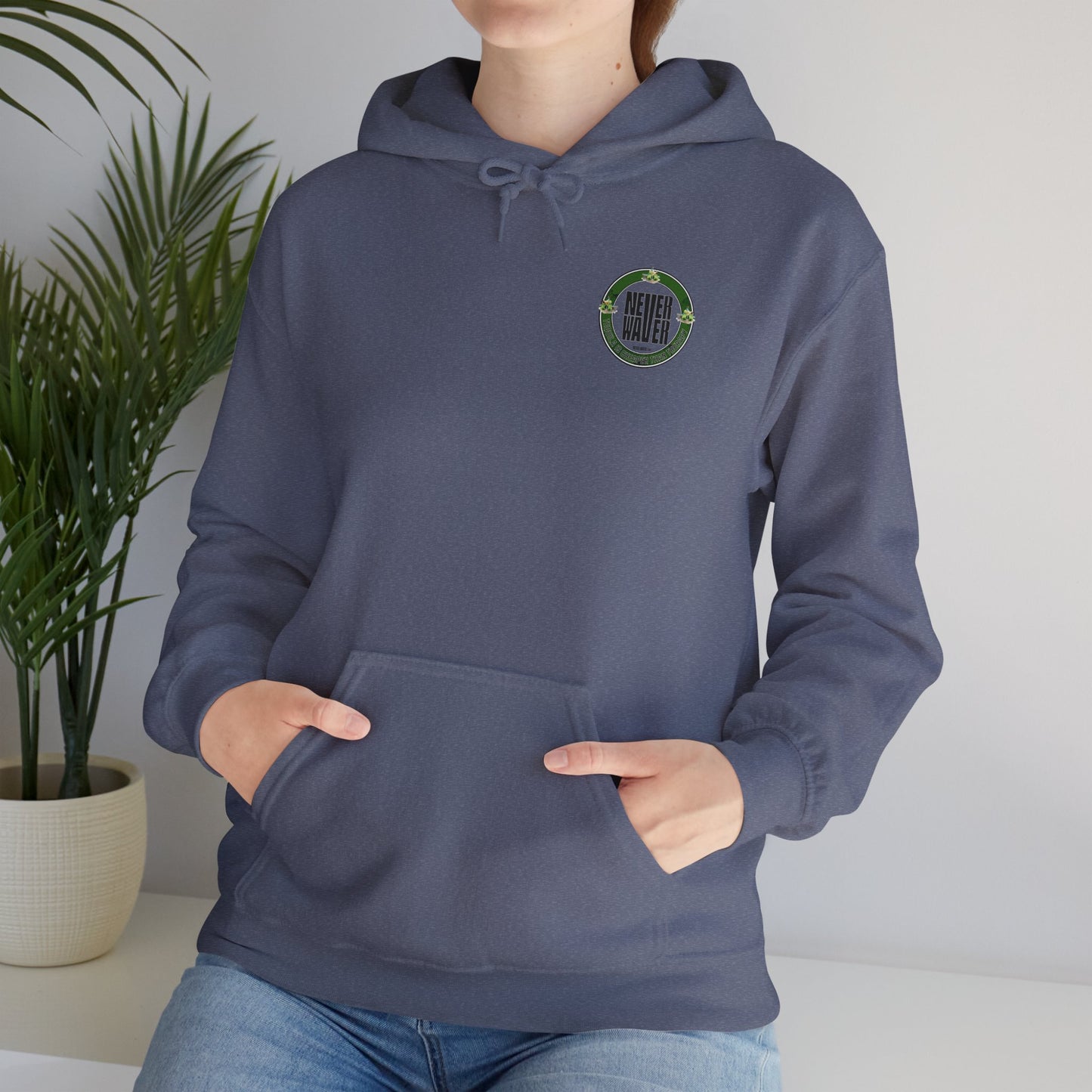 Never Waver Tequila Is Cheaper Than Therapy Unisex Heavy Blend™ Hooded Sweatshirt