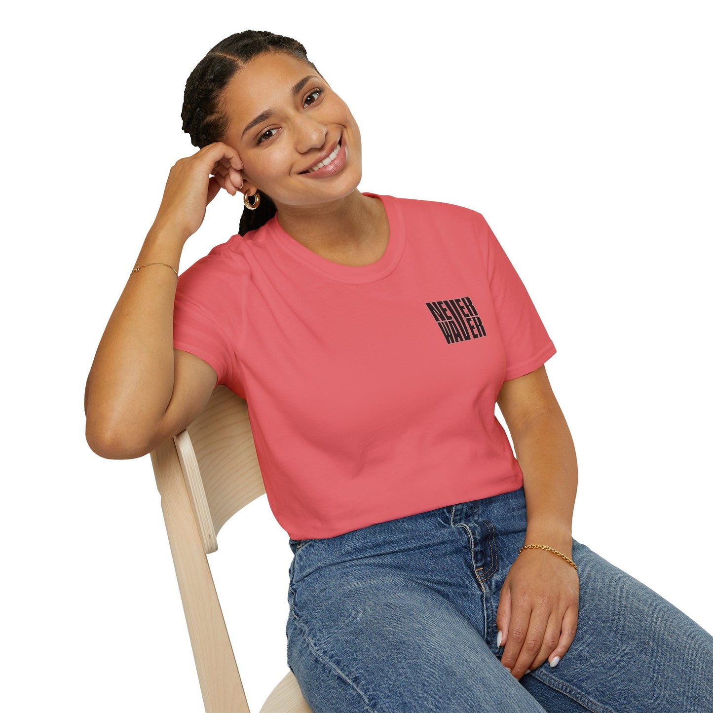 Never Waver I'll Bring The  Voice of Reason Unisex Softstyle T-Shirt