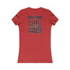 Arizona Fans Never Waver W-Leopard Football Women's Favorite Tee