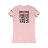 Arizona Fans Never Waver W-Leopard Football Women's Favorite Tee