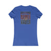 Arizona Fans Never Waver W-Leopard Football Women's Favorite Tee