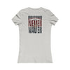 Arizona Fans Never Waver W-Leopard Football Women's Favorite Tee