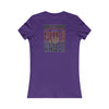 Arizona Fans Never Waver W-Leopard Football Women's Favorite Tee