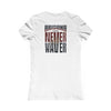 Arizona Fans Never Waver W-Leopard Football Women's Favorite Tee
