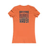 Arizona Fans Never Waver W-Leopard Football Women's Favorite Tee