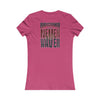 Arizona Fans Never Waver W-Leopard Football Women's Favorite Tee