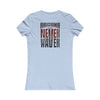 Arizona Fans Never Waver W-Leopard Football Women's Favorite Tee