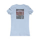 Arizona Fans Never Waver W-Leopard Football Women's Favorite Tee by Printify