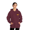 Unisex Heavy Blend™ Hooded Sweatshirt - Washington Fans Never Waver W Leopard Football- Perfect for Sports Fans