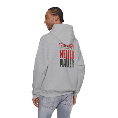 Tampa Bay Fans Never Waver Unisex Heavy Blend Hoodie -Sweatshirt
