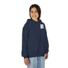 Youth Jesus Hoodie - "Never Waver” Jesus bold, eye-catching design that reflects a steadfast faith and confidence in Christ. " Sweatshirt for Young Jesus Lovers