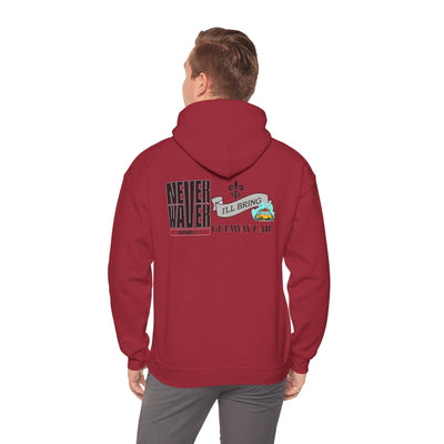 "Never Waver I'll Bring The Getaway Car" Inspirational Unisex Hoodie