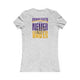 Minnesota Fans Never Waver W-Leopard Football Women's Favorite Tee by Printify