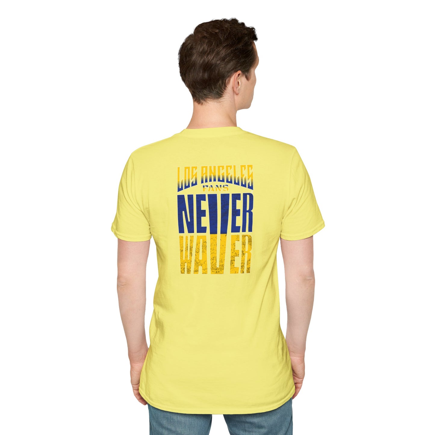 Los Angeles Fans Never Waver Unisex Softstyle T-Shirt