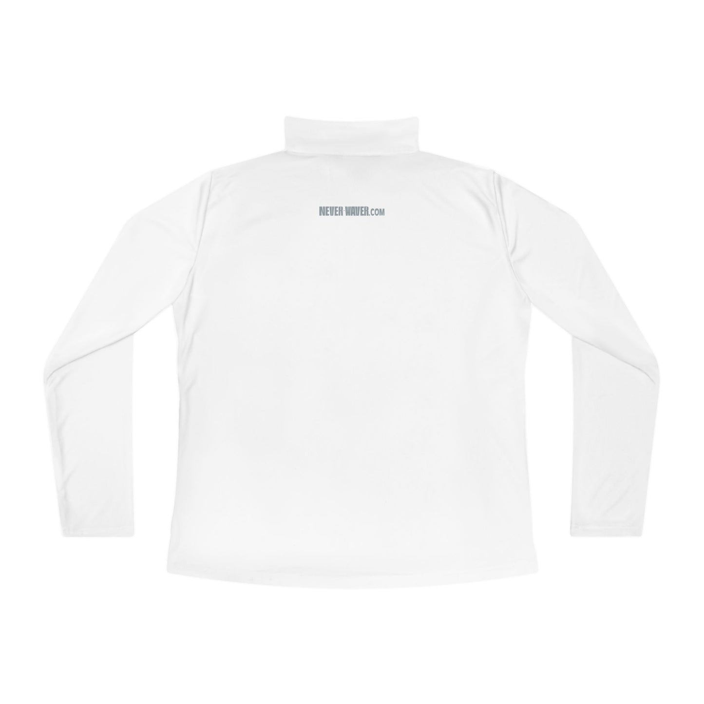 Ladies Quarter-Zip Pullover - Never Waver Activewear